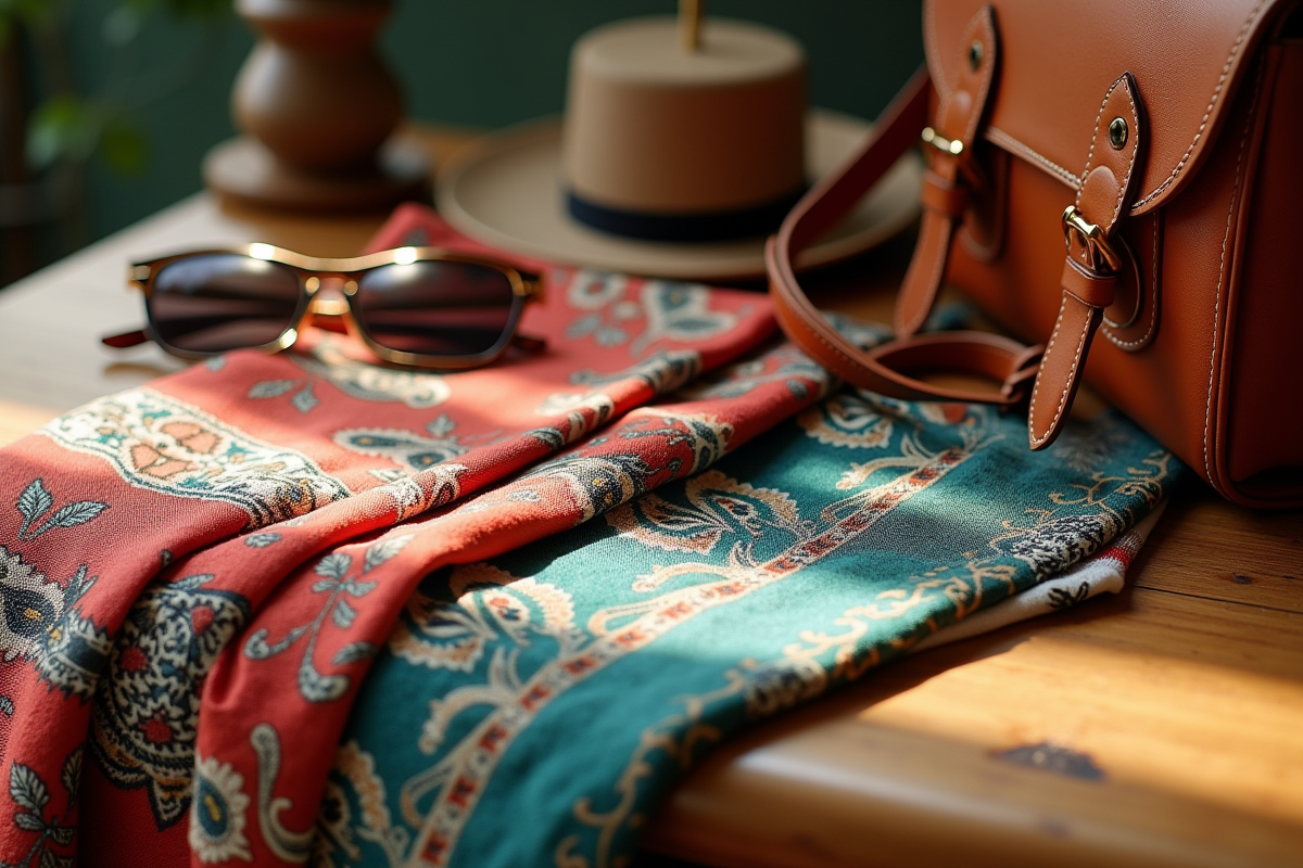 foulard vintage