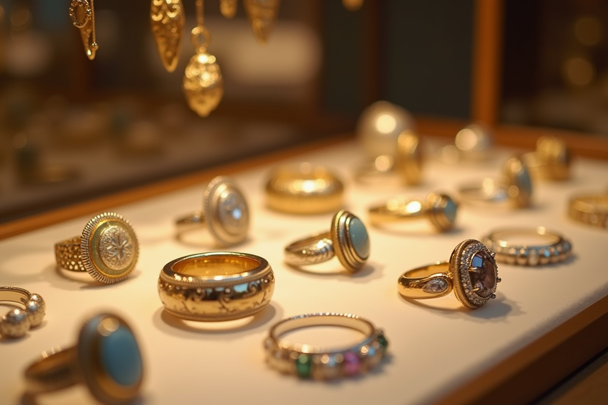 bijoux dorés