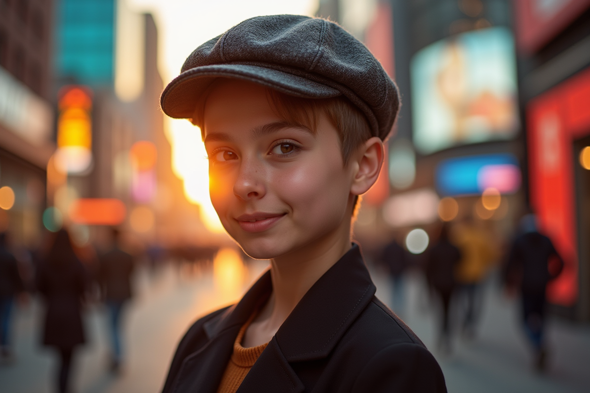 chapeau cheveux